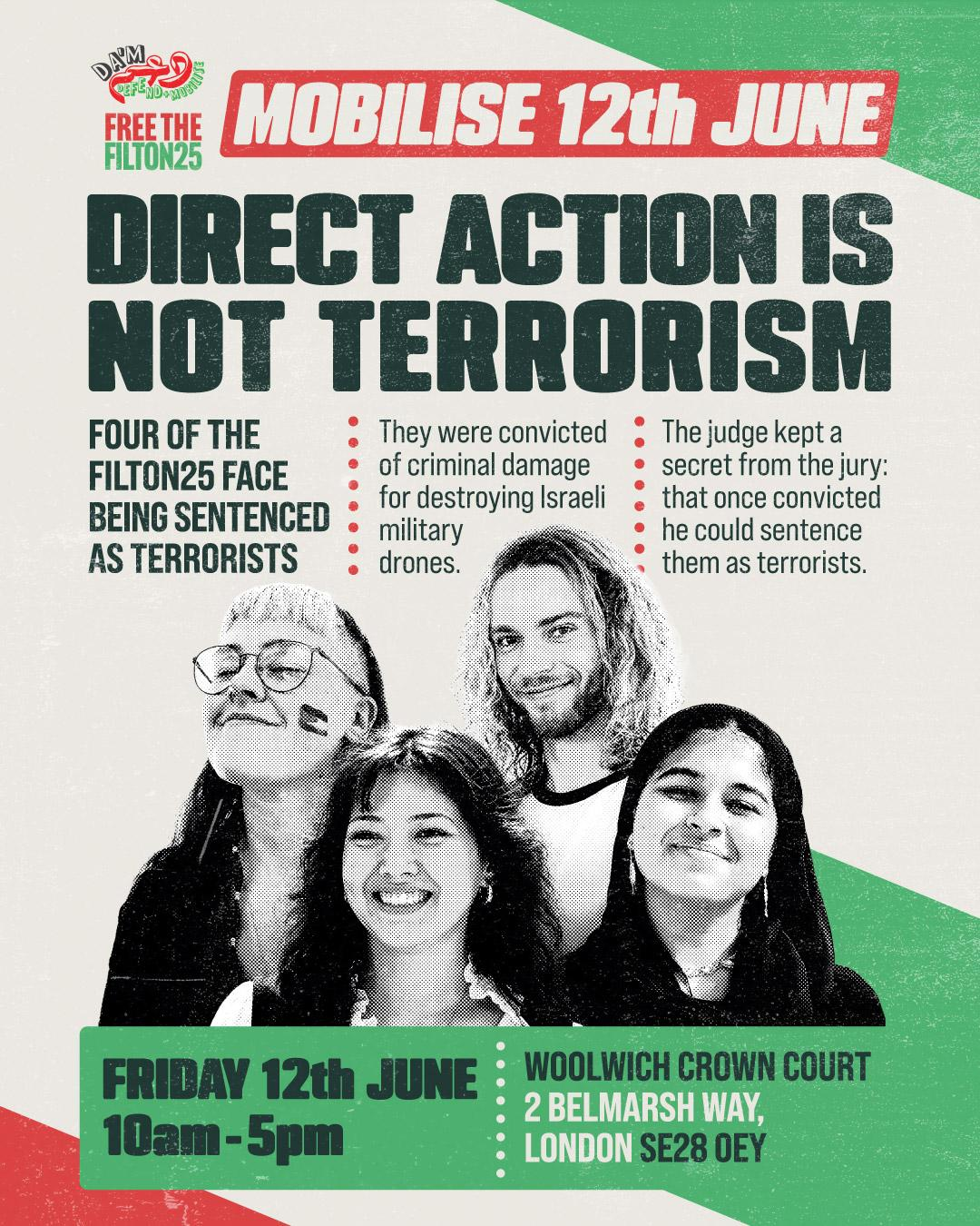 Direct Action not Terrorism